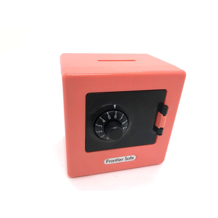 Creative Cartoon Mini Safe Box Shape Children Saving Pot Gift Savings Money Box Piggy Bank Children's Toys