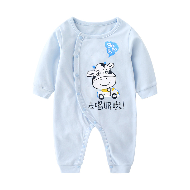 Baby Ctton Long-sleeved One-piece Baby Romper