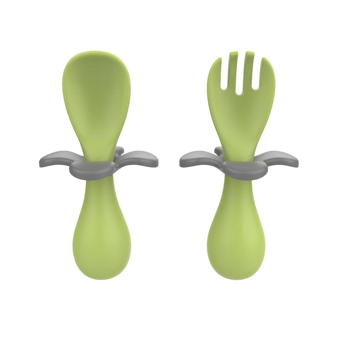 Baby Eating Training Portable Fork And Spoon