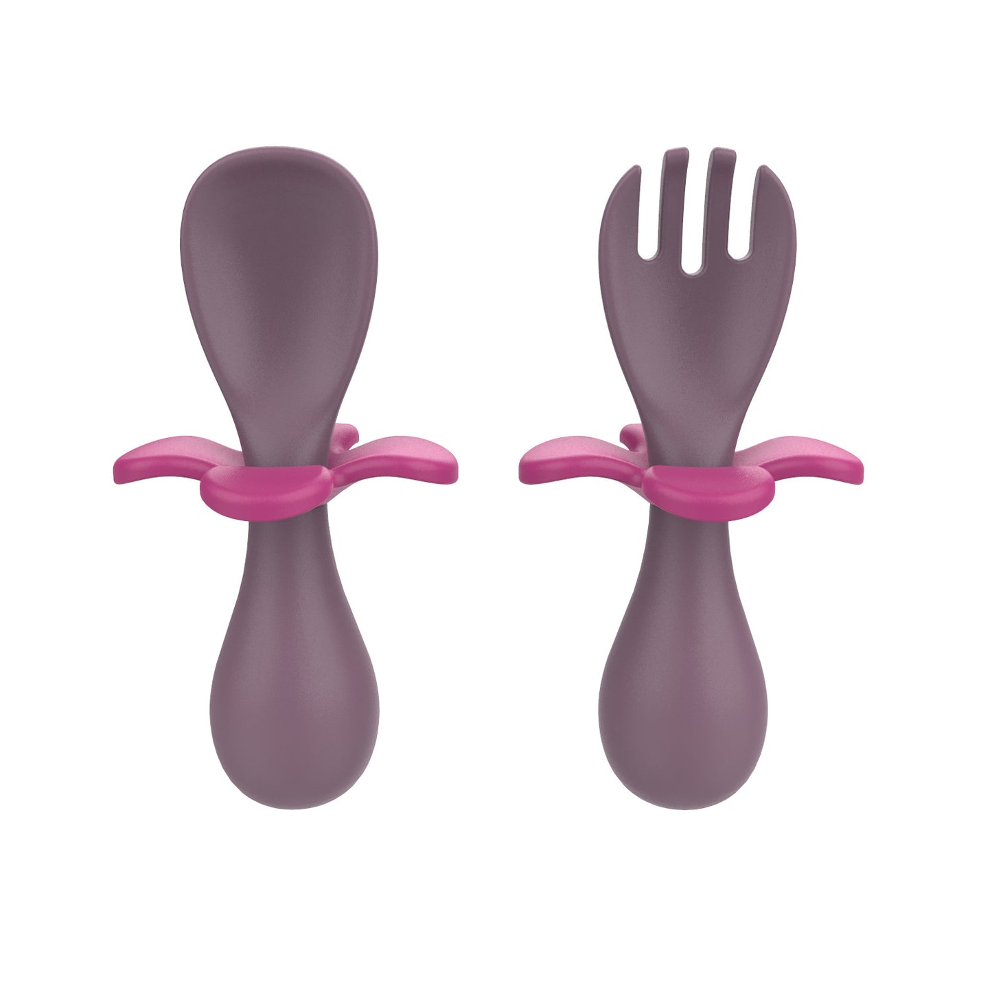 Baby Eating Training Portable Fork And Spoon